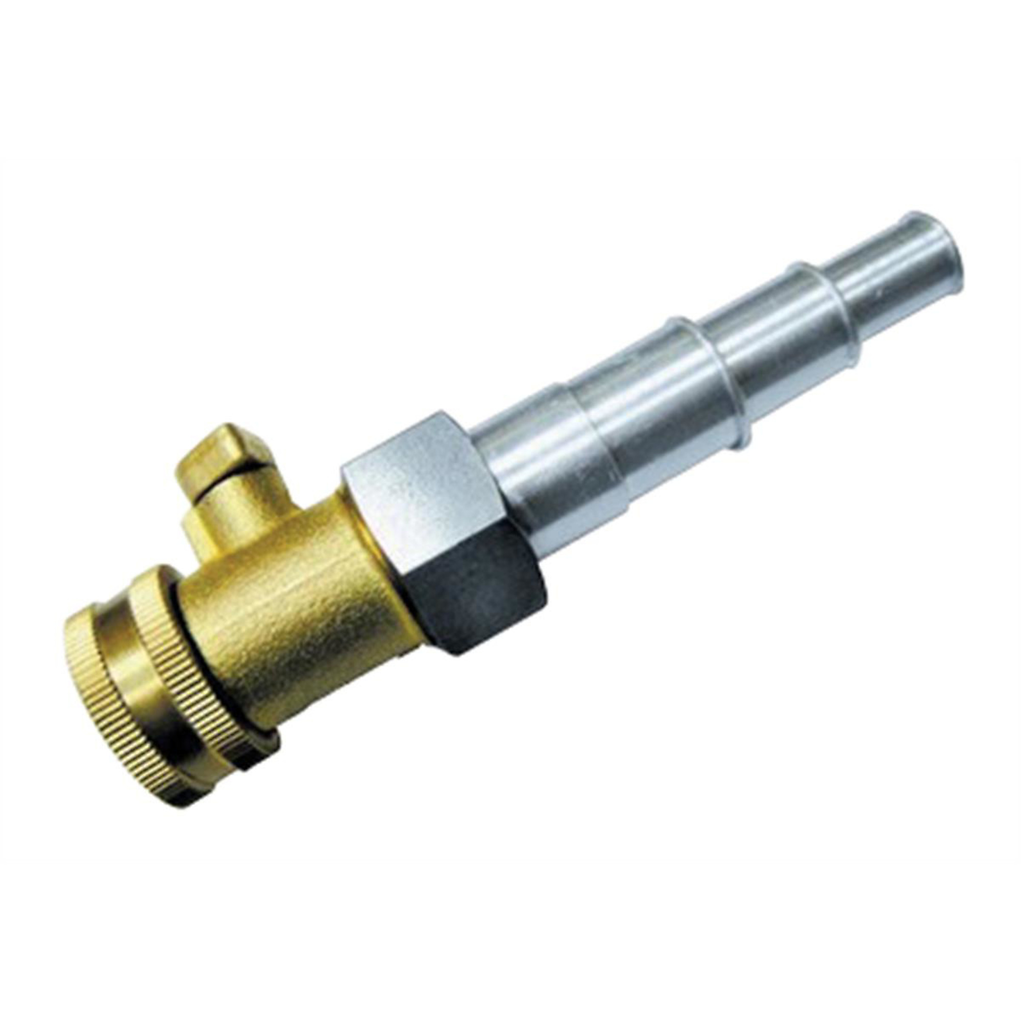 Thexton Heater Core Back Flush Tool — Fits 1/2in., 5/8in. & 3/4in. Hose, Non-Corrosive Aluminum, Model# THX356